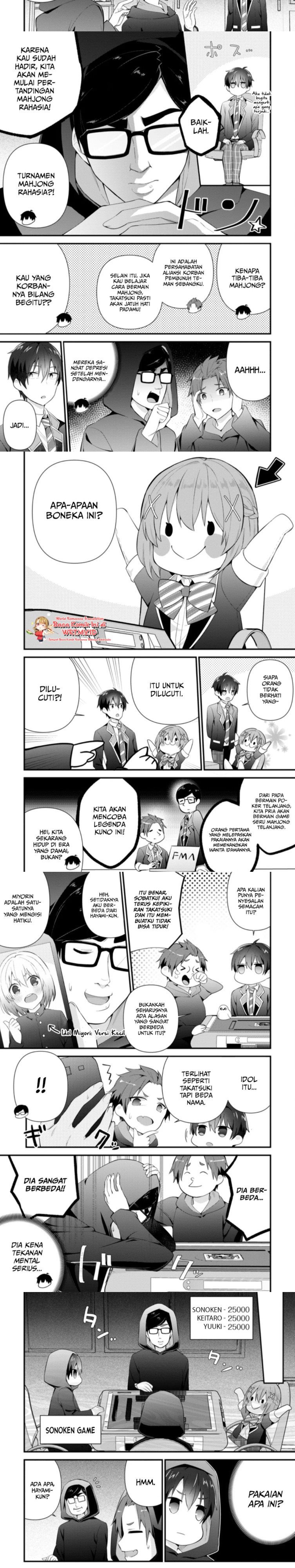 The Cute Girl Sitting Next to Me Is Trying to Make Me Fall in Love With Her as a Way to Ridicule Me, but the Tables Were Turned on Her Before She Knew It Chapter 10 Gambar 5